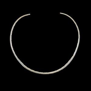 Best Vintage Silver-toned Choker Necklace